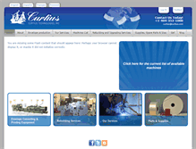 Tablet Screenshot of curtiustechnologies.com